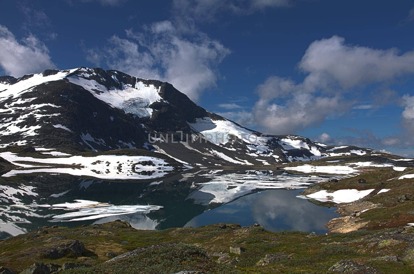 Glacial lake in Norway