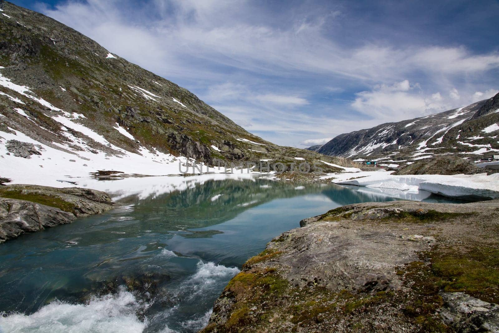Mountain stream in Norway