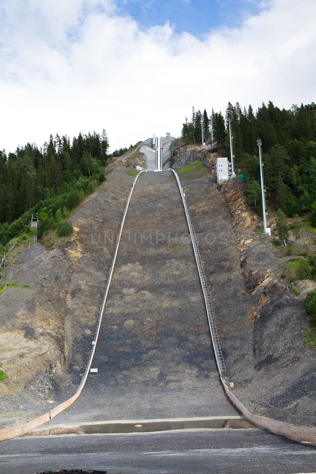 Ski flying hill in Vikersund