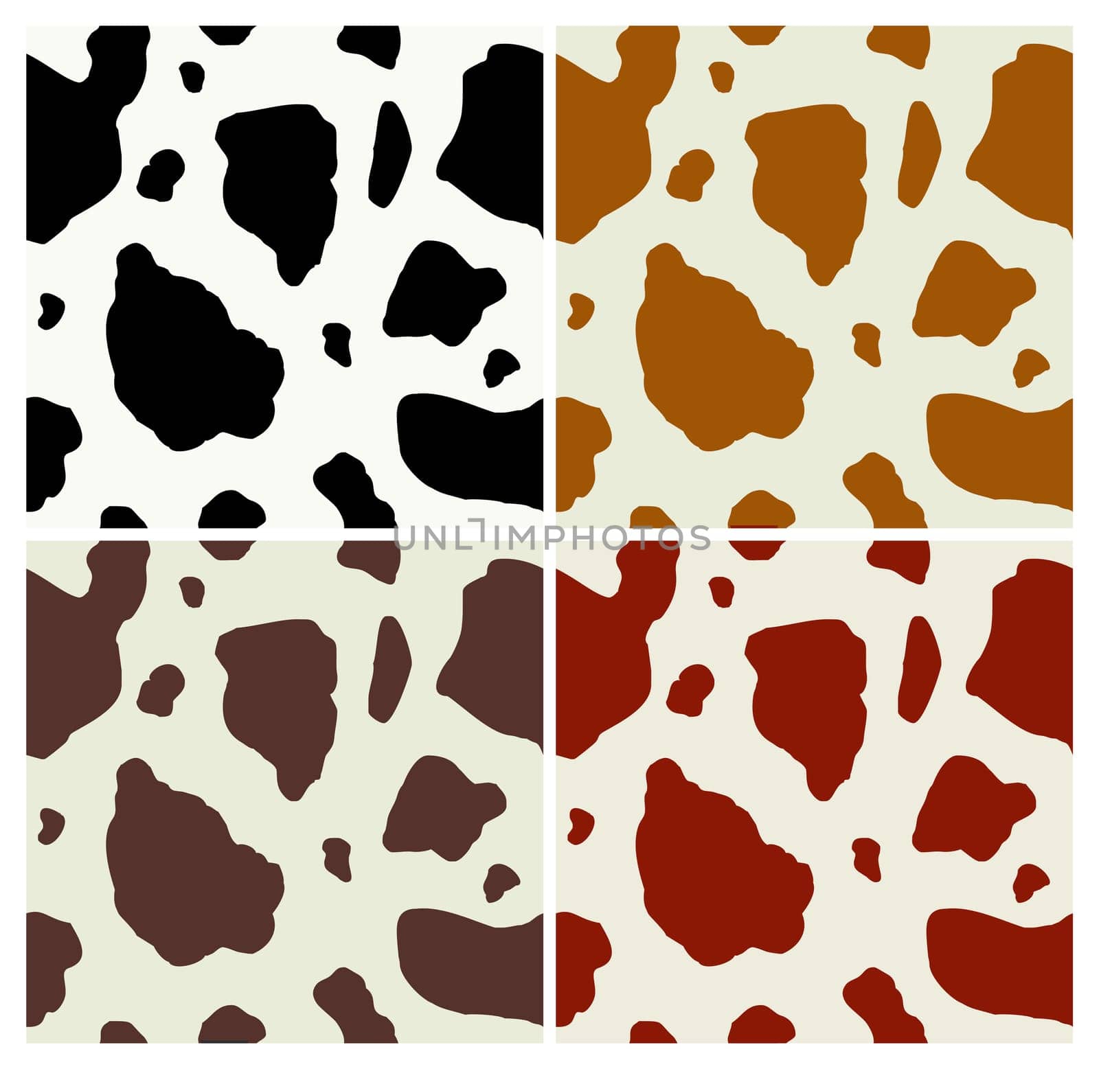 Cow print pattern. Vector available