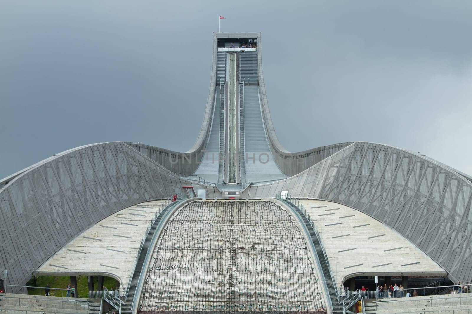 Ski jump at Holmenkollen in Oslo