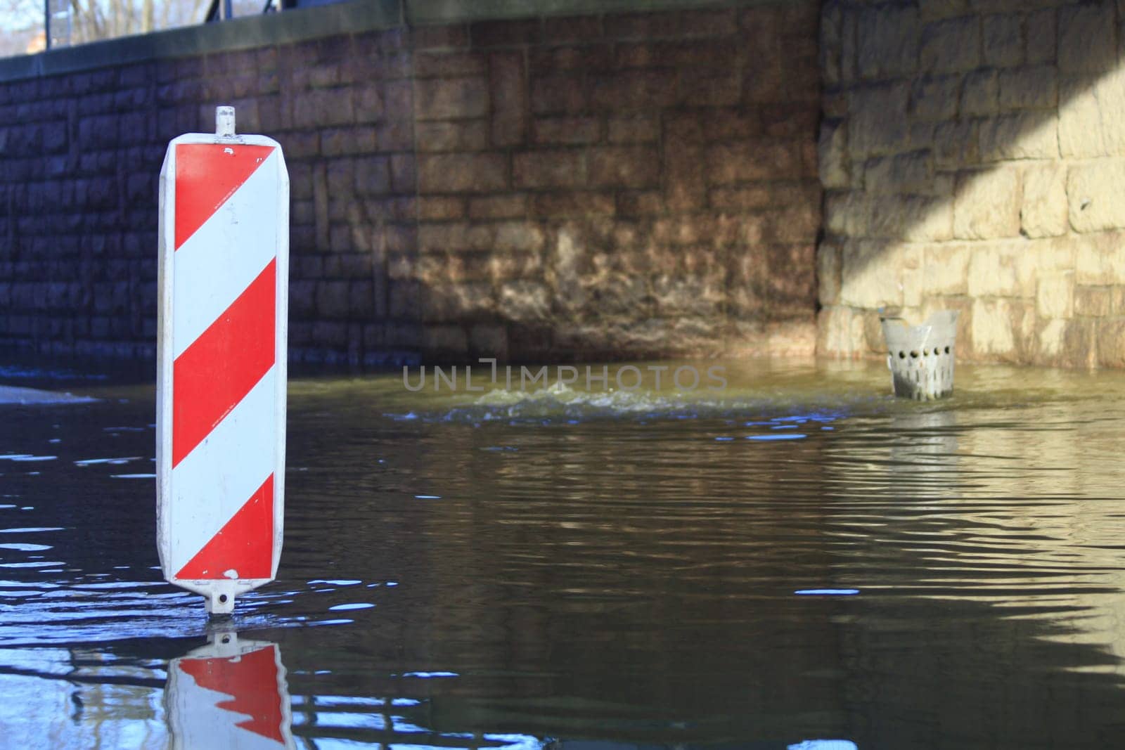 flooded road