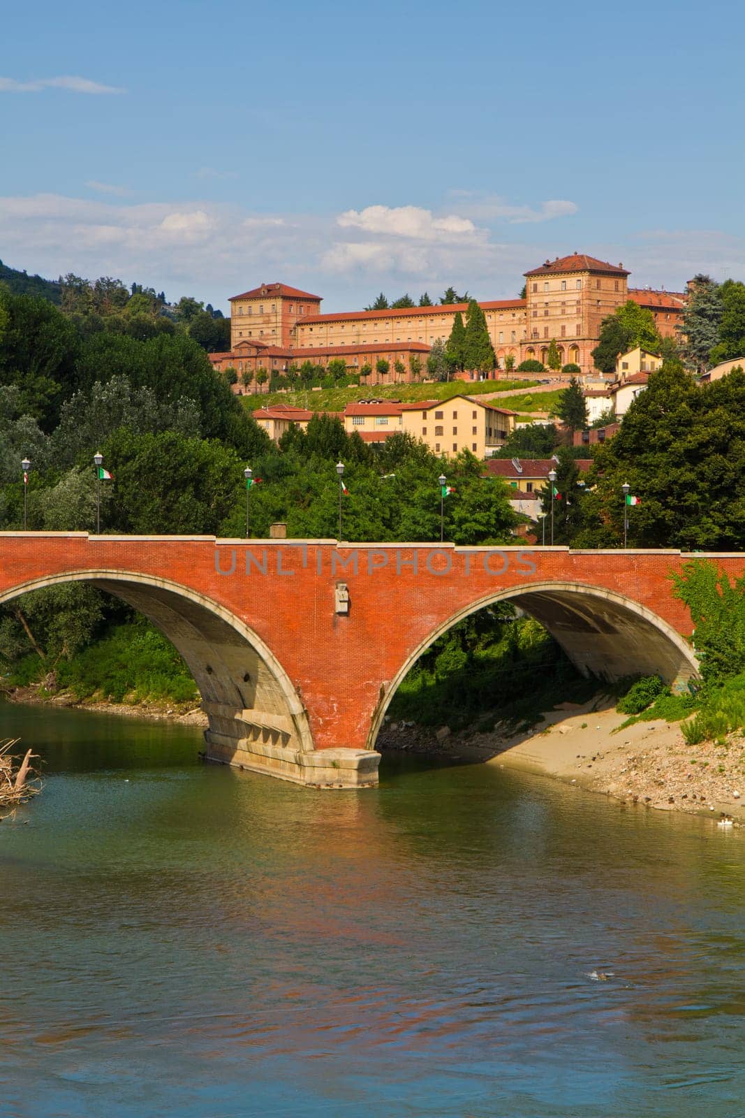 Skyline of Moncalieri Turin