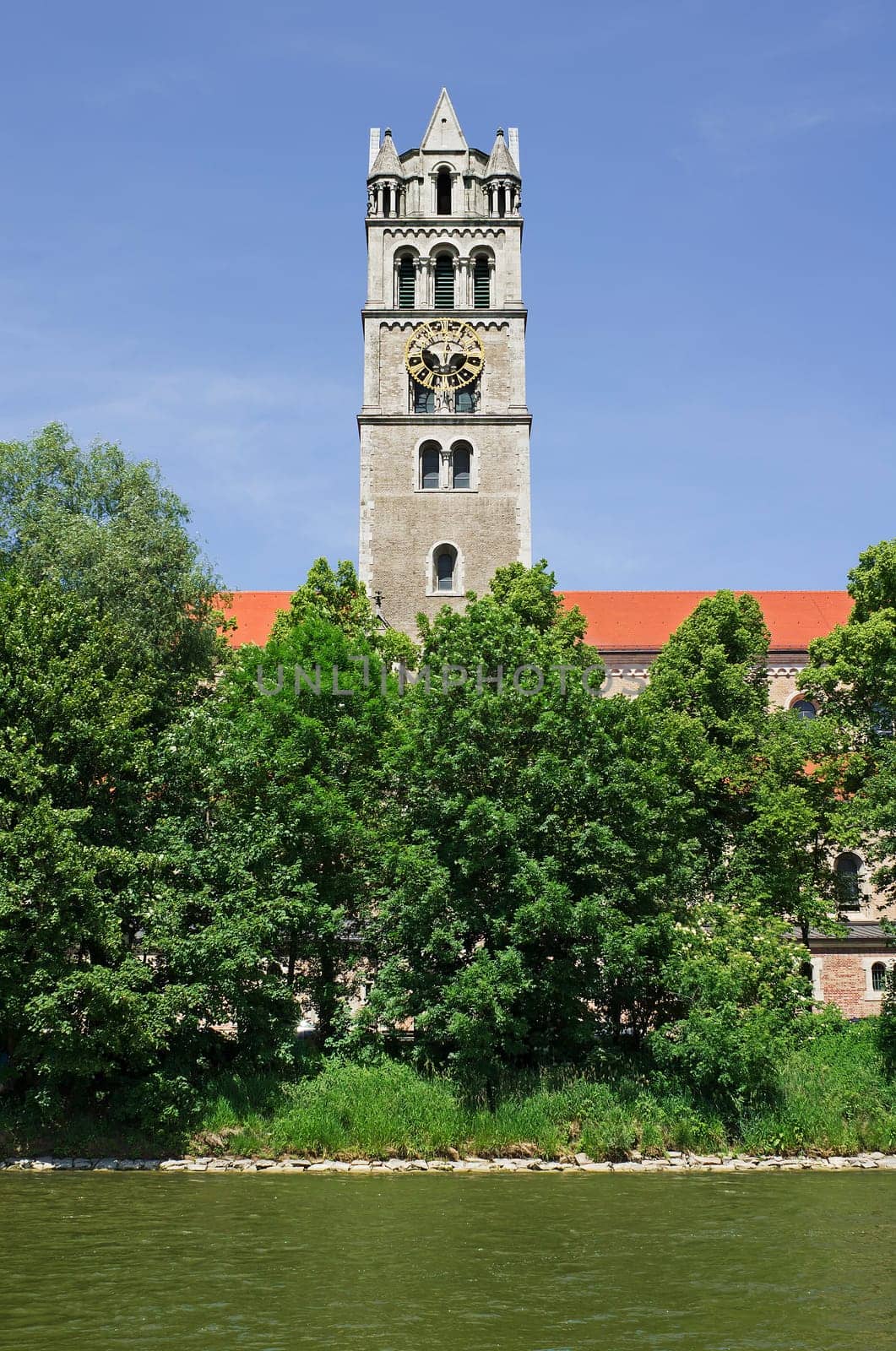 The Maximilian Church in Munich in Bavaria