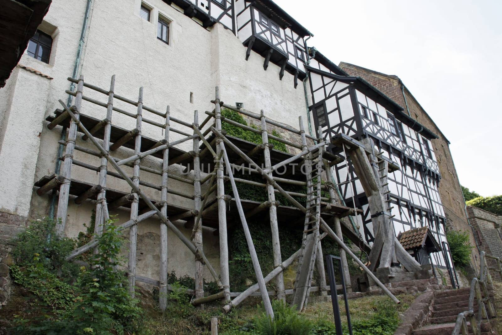 Wartburg Castle construction site