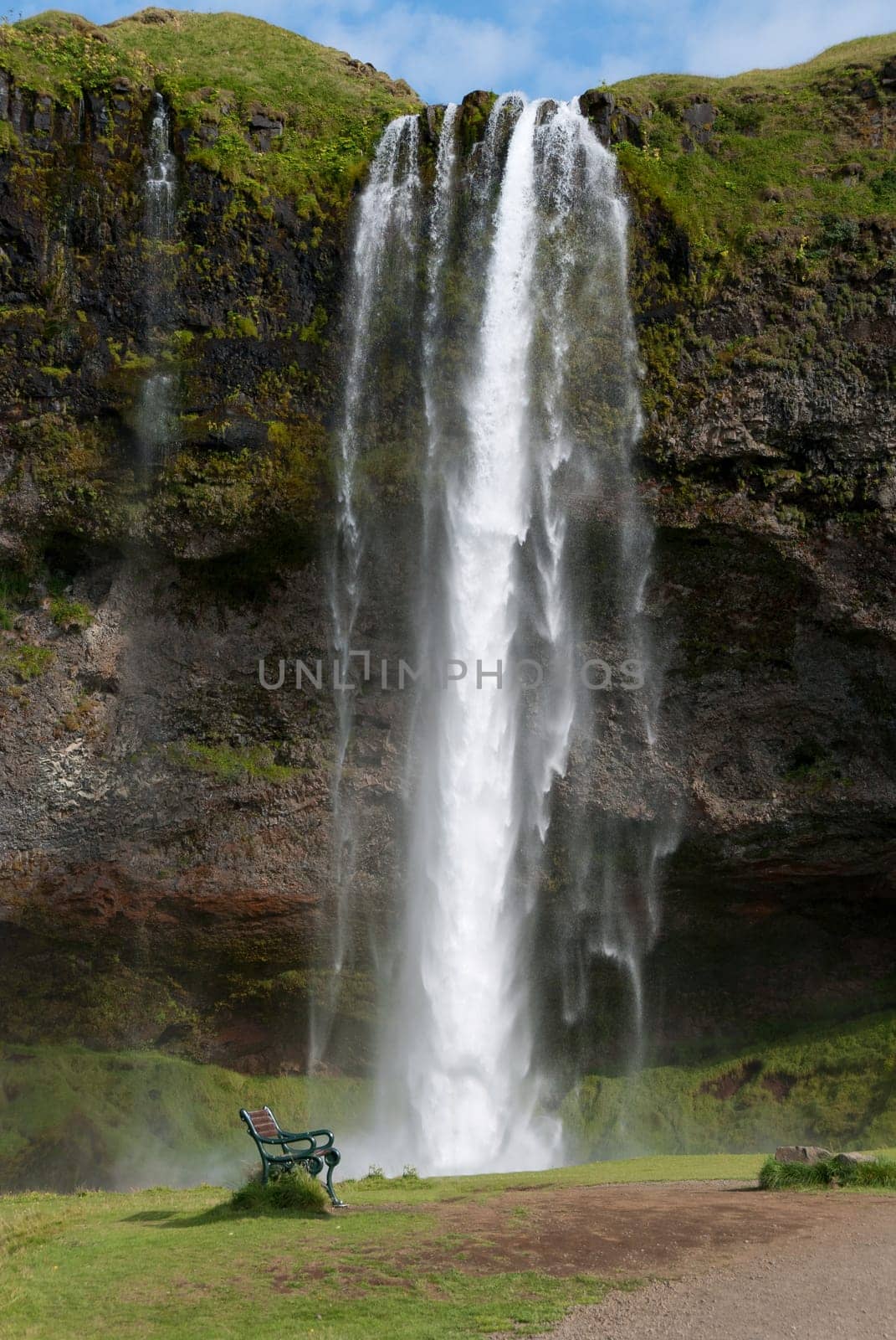seljalandsfoss waterfall in iceland