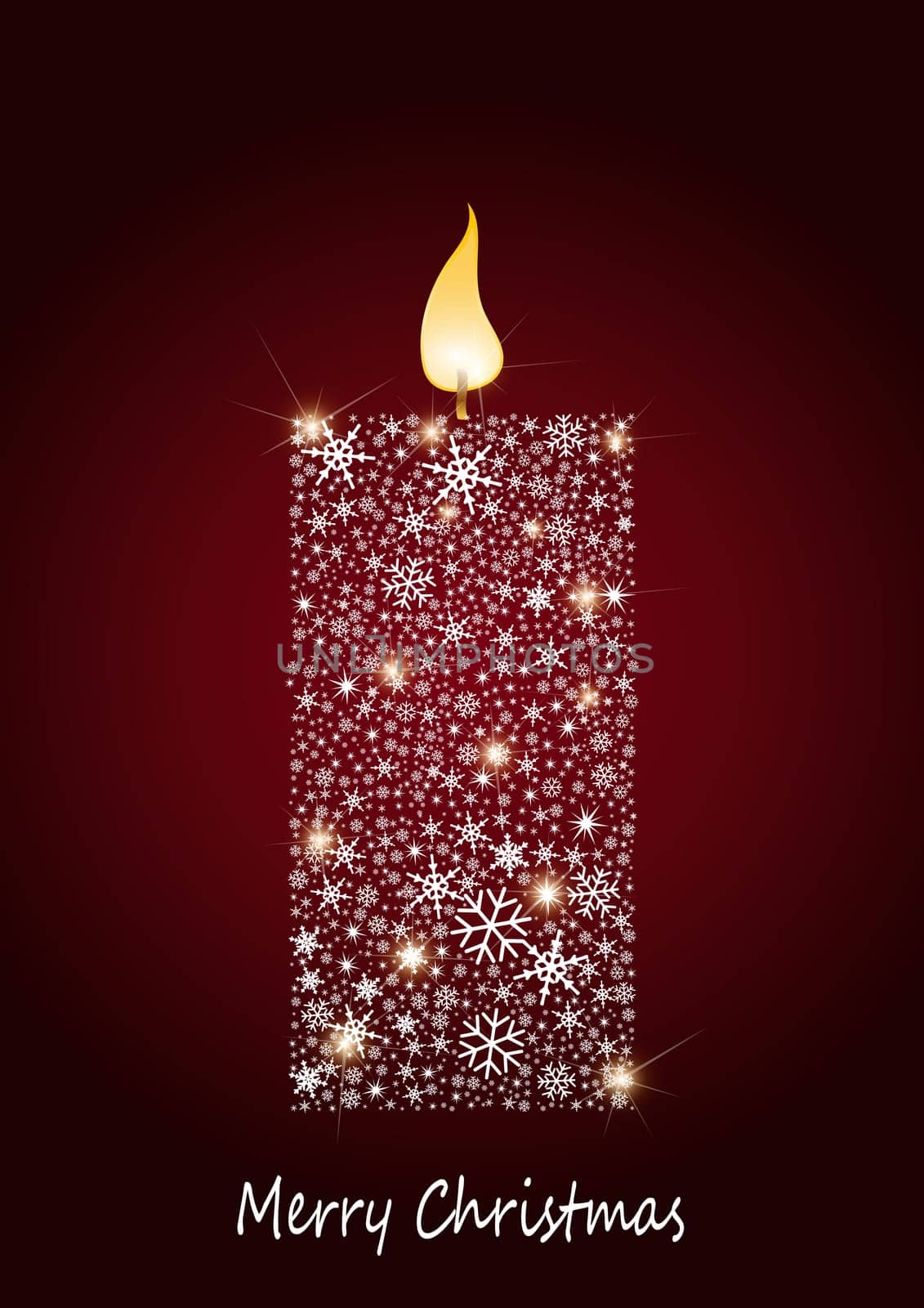 Christmas candle