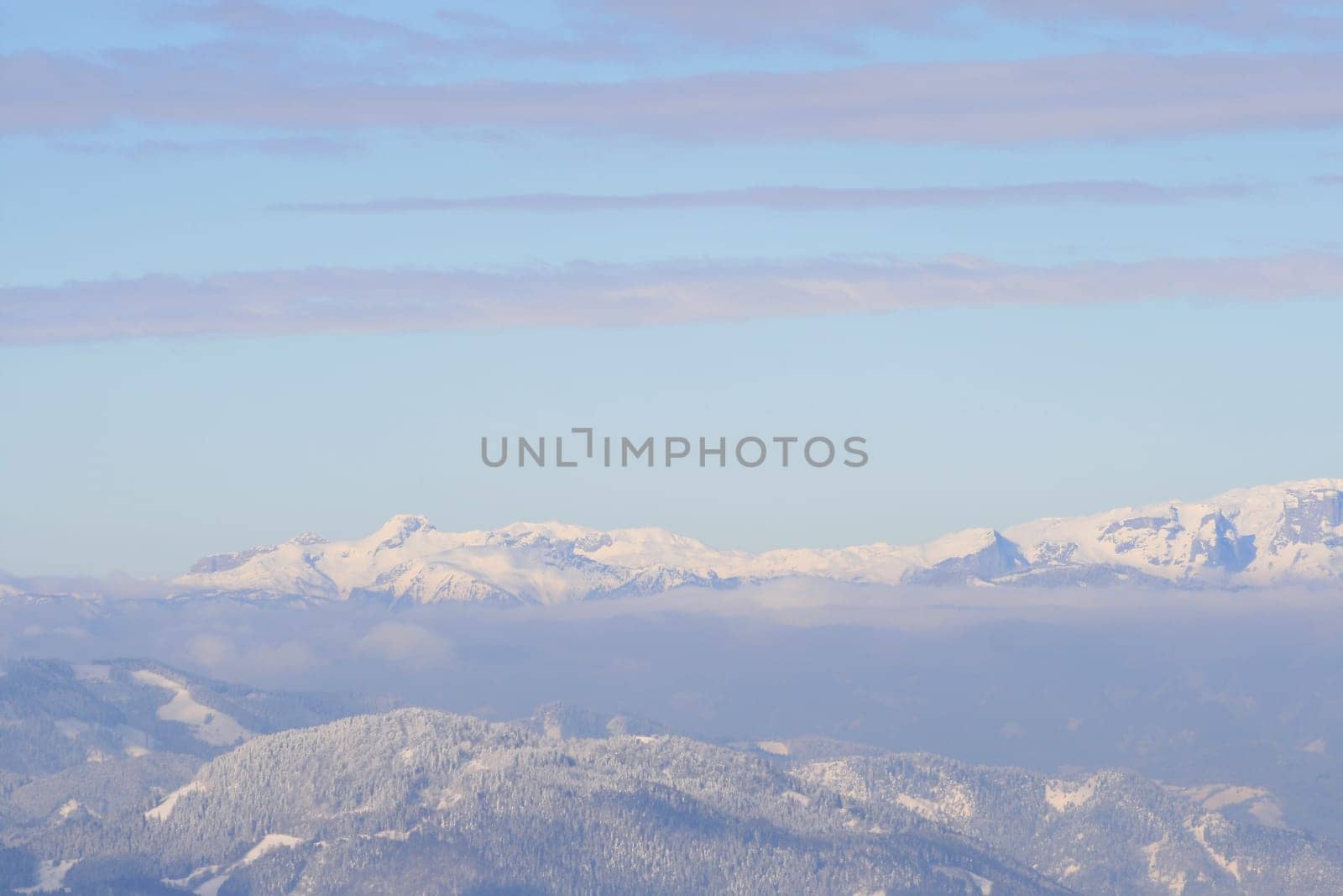 Winter in the Alps