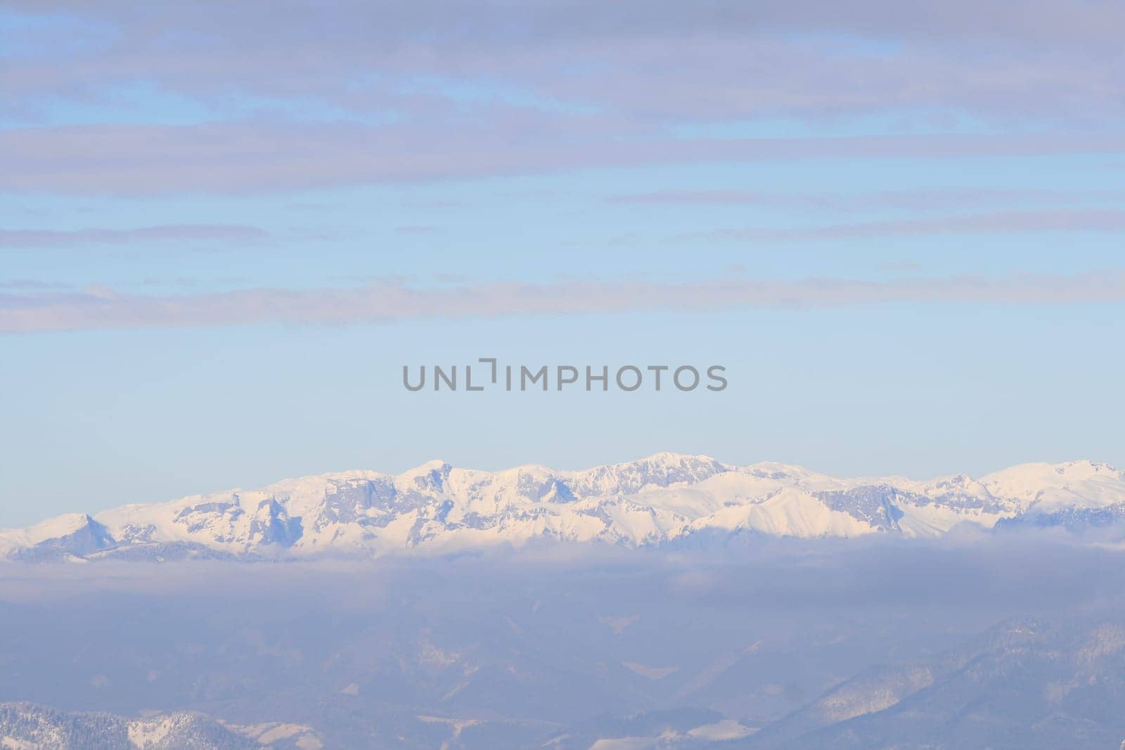 Winter in the Alps