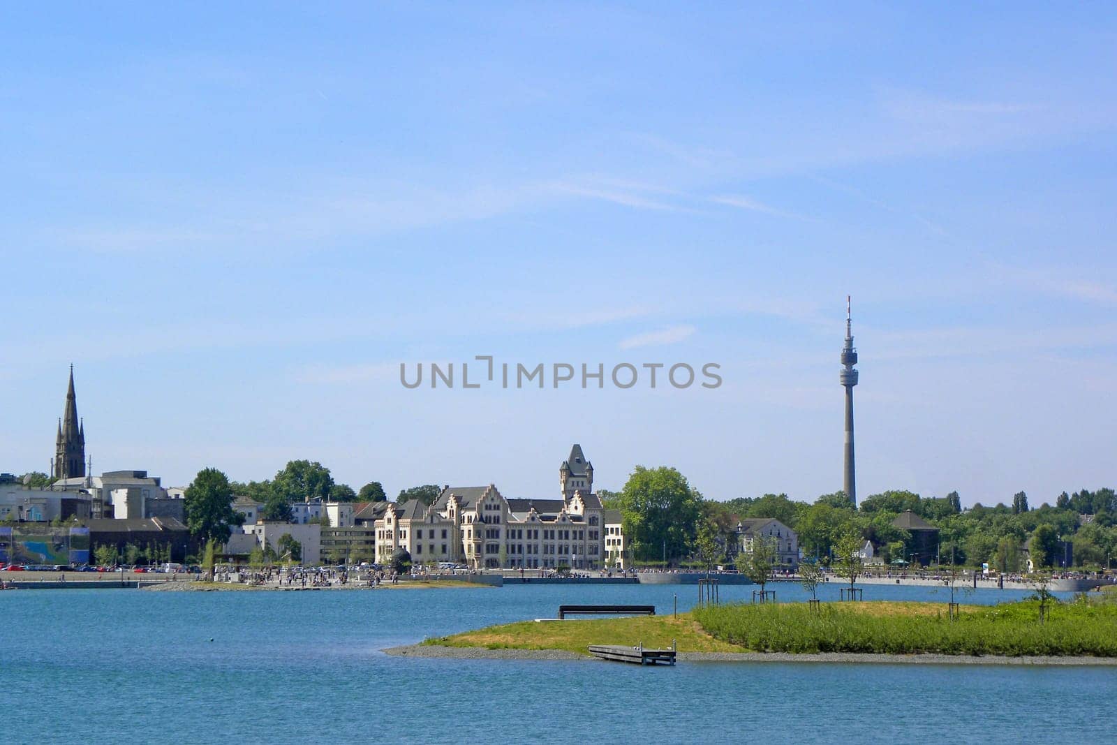 The new Phoenix Lake in Dortmund