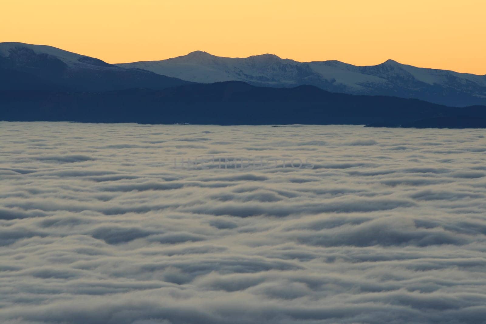 Sunset in the Alps