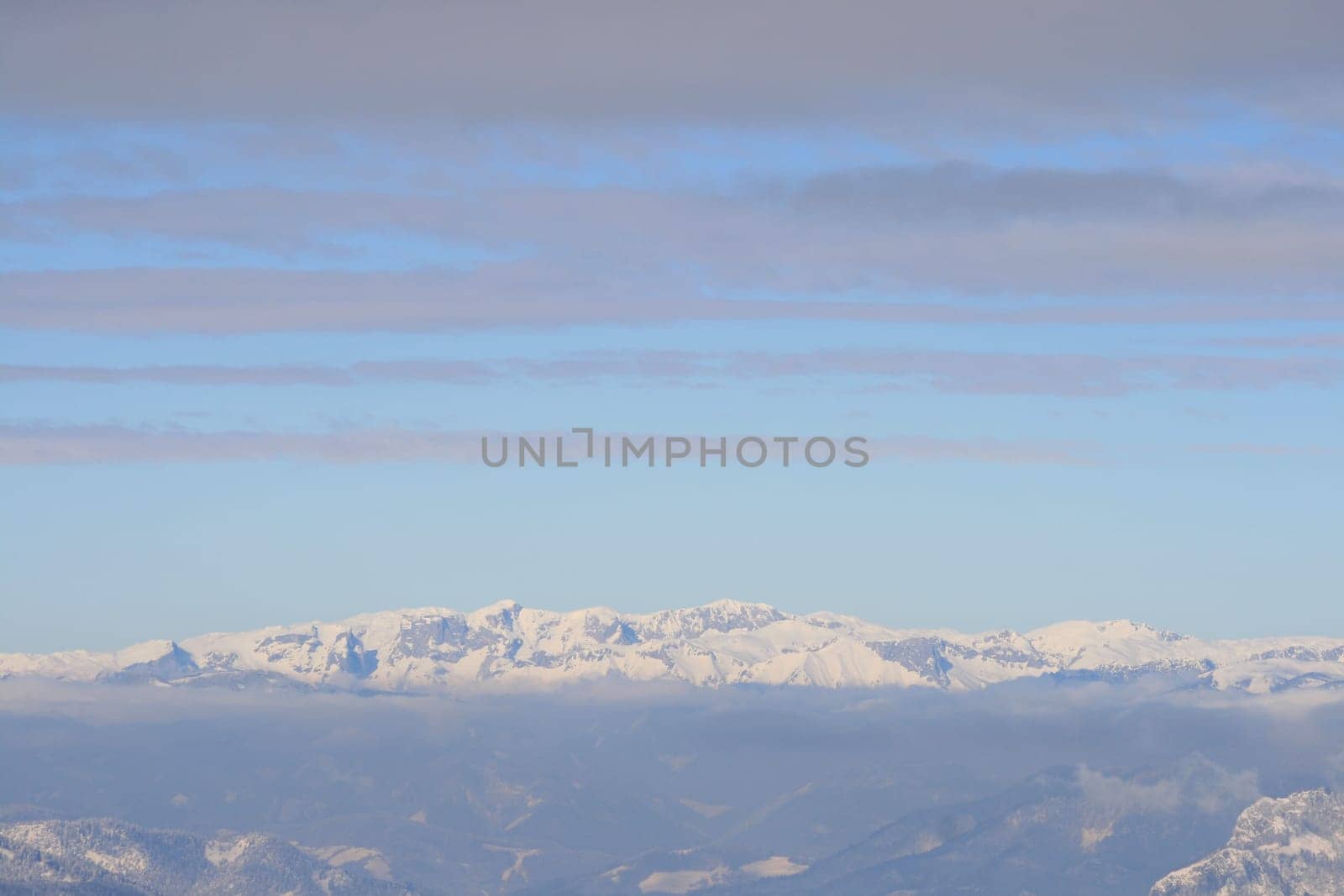 Winter in the Alps