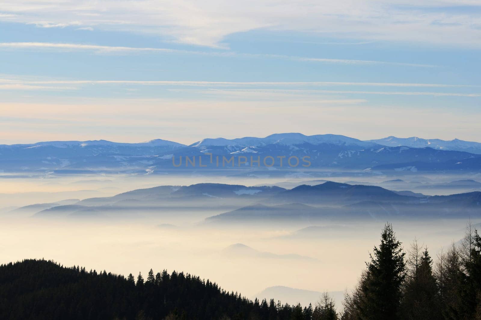 Winders in the Alps