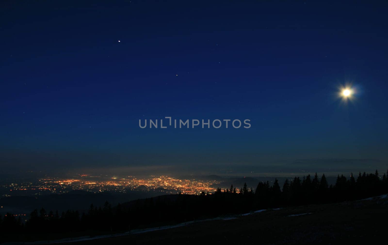 Morning hour in the Alps