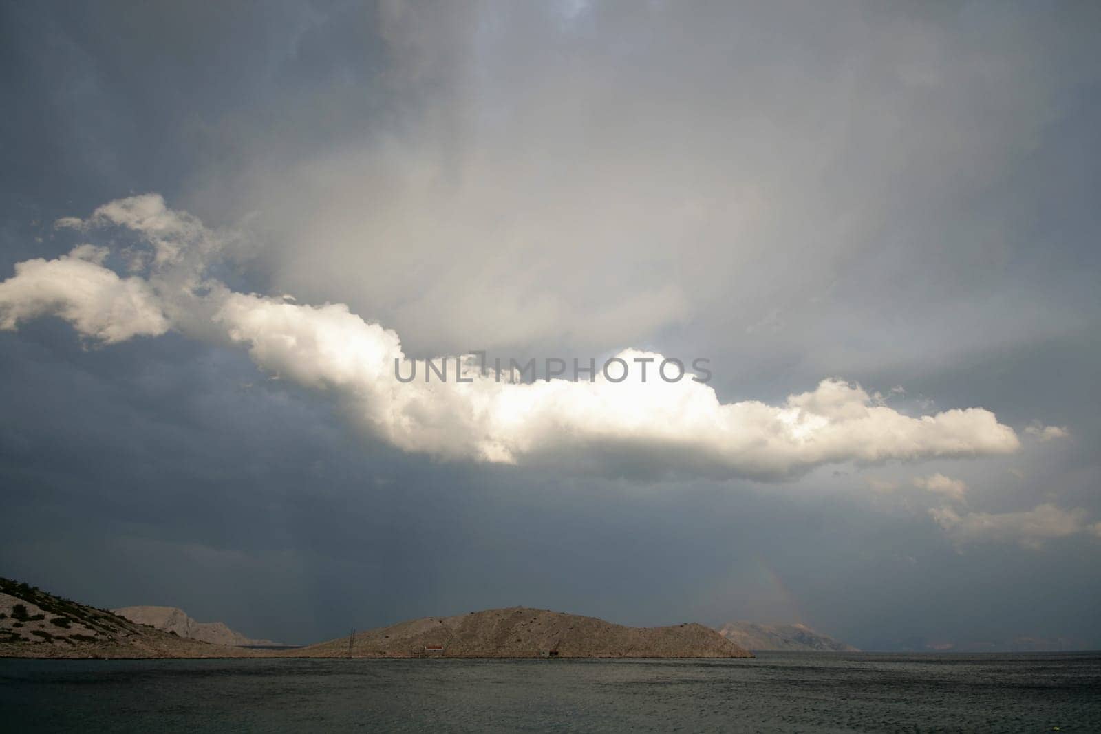 Thunderstorm by the sea