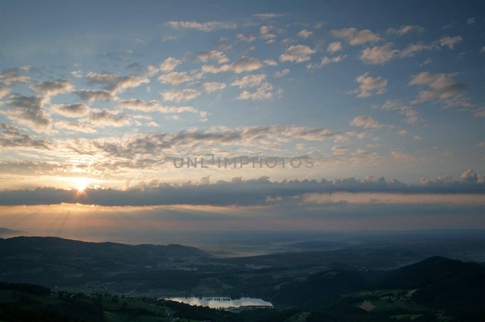Sunrise at the Stubenbergsee