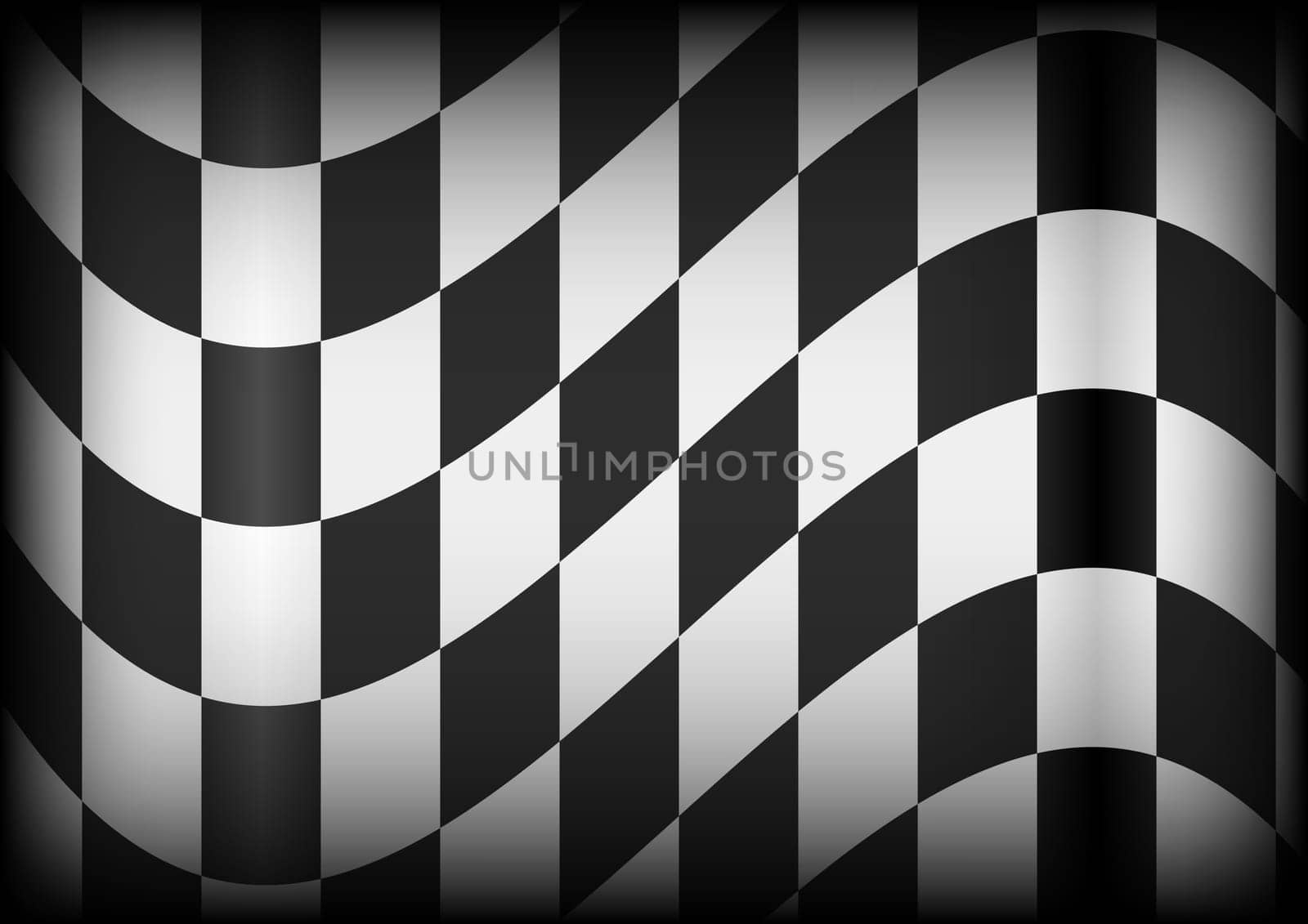 Background - Black and White Checkered Race Flag