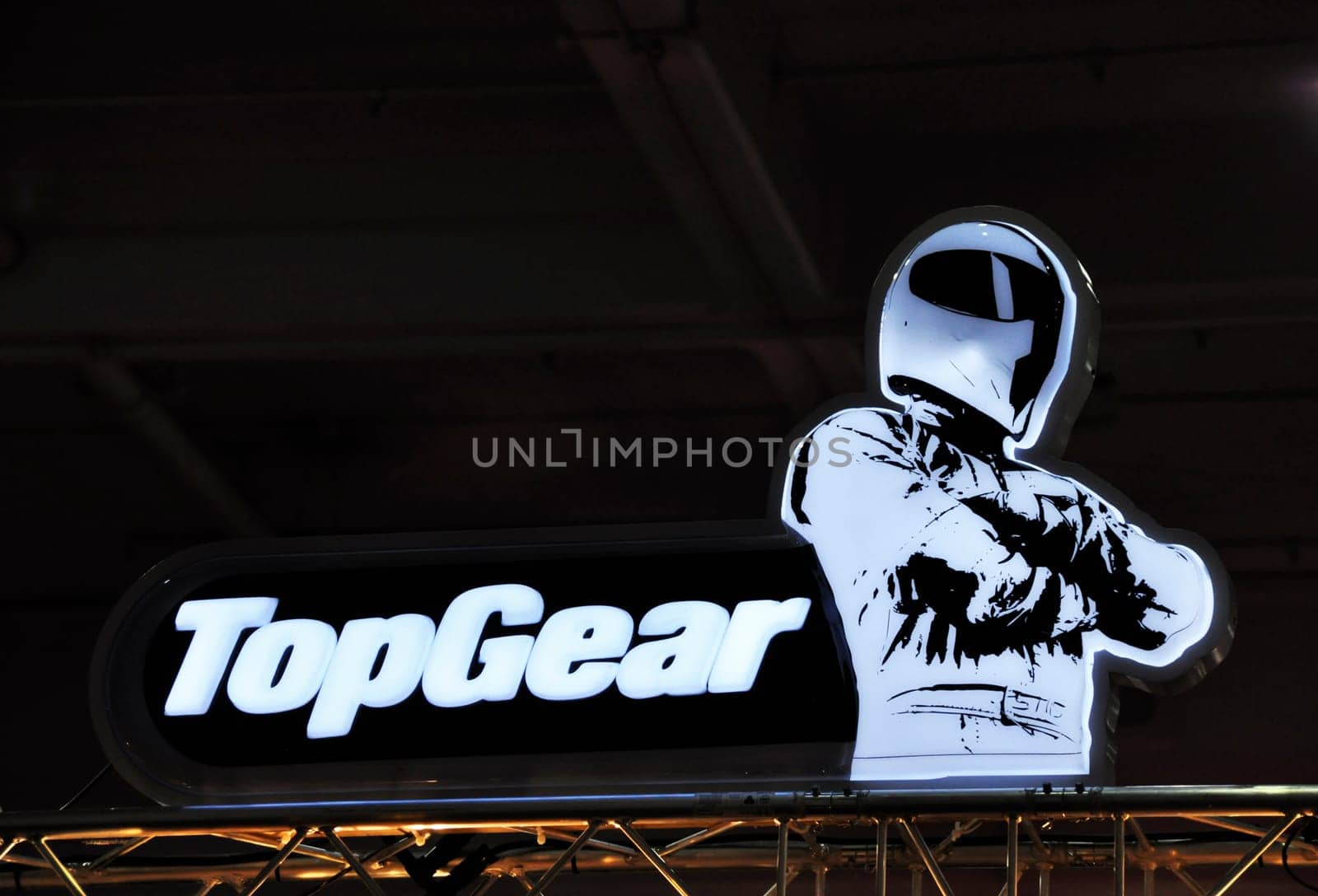 The Stig, famous Top Gear racing driver