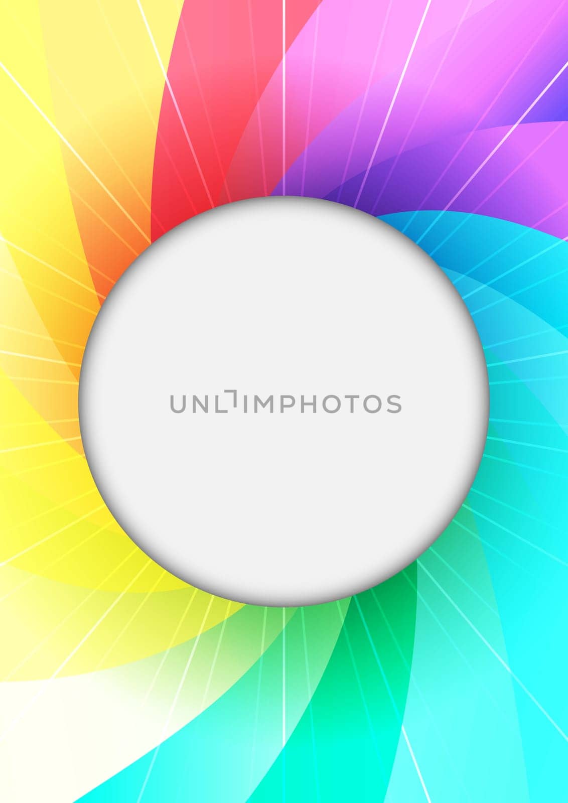 Multicolor Abstract Background With Place for Text