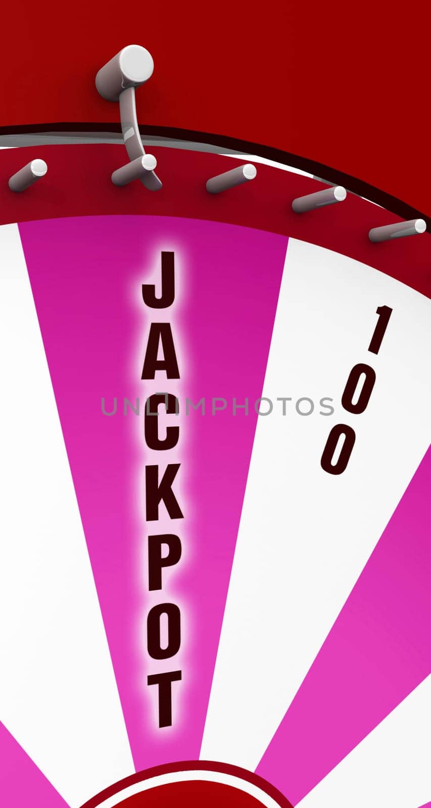 Wheel of Fortune - Red Pink Jackpot