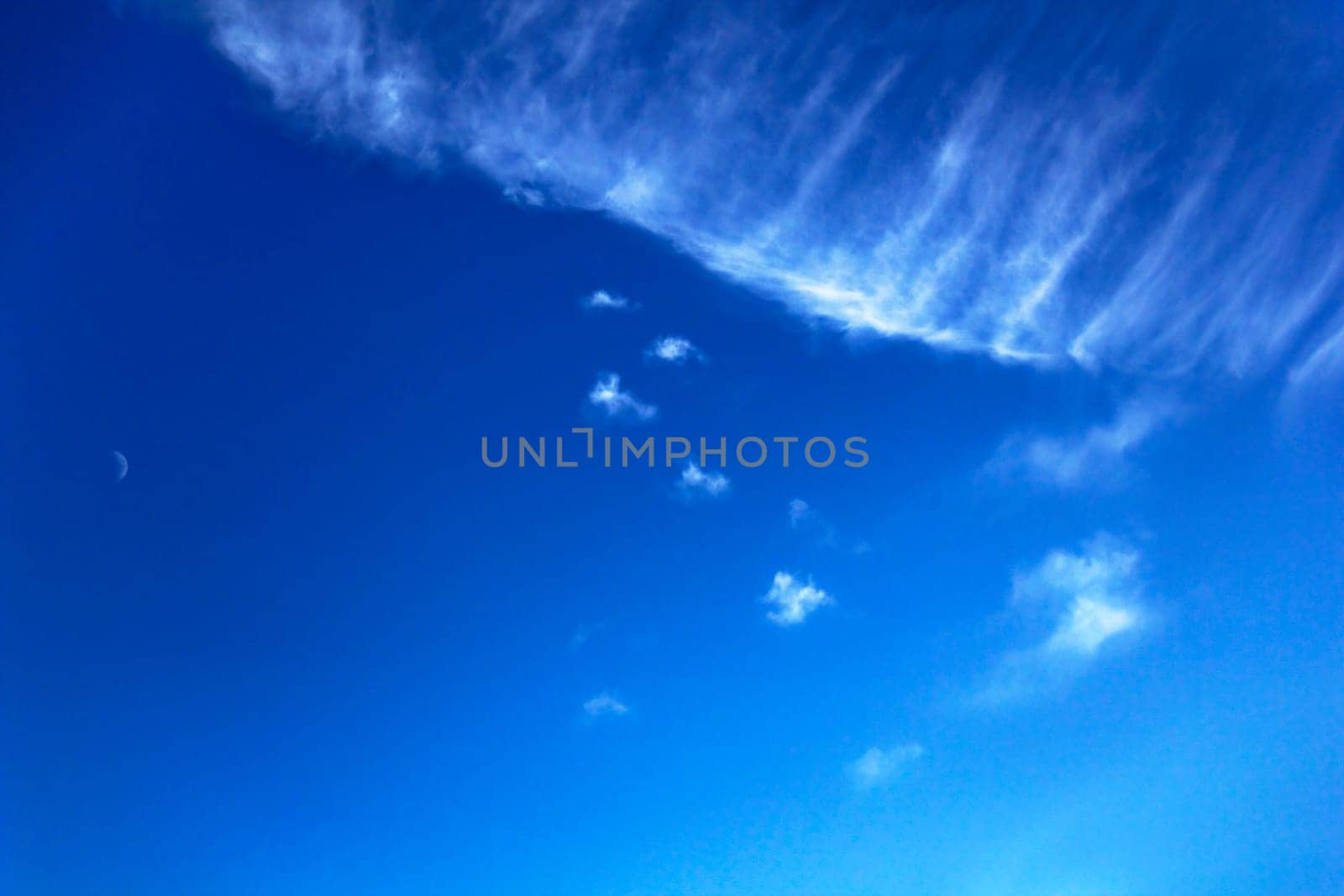 Gentle clouds in the sky