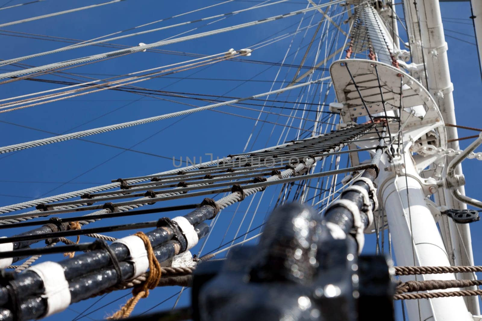 Details of old sailing ship