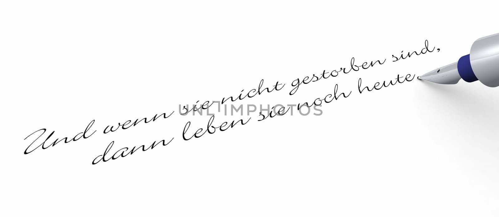 Pen Concept - And if you haven't died....