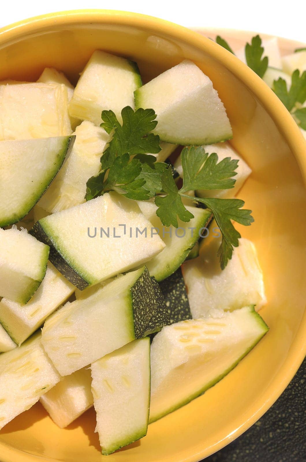 Zucchini salad
