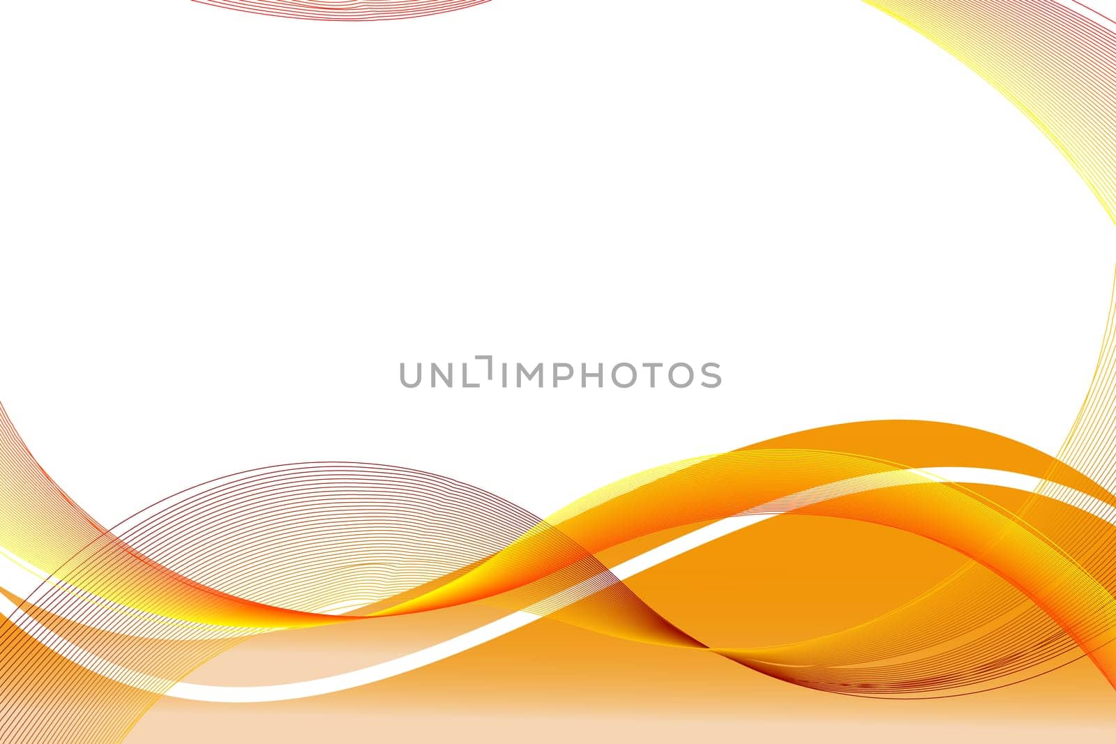 Background waves abstract stationery graphic