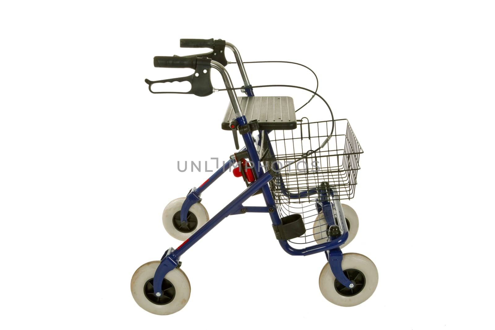 Rollator isolated on white background