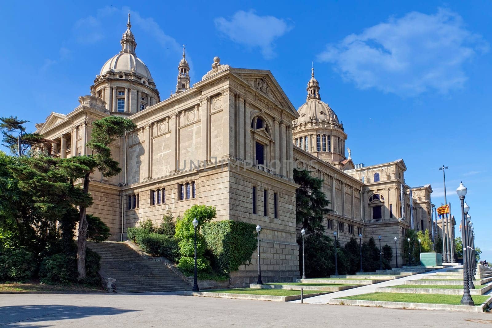 The National Palace of Montjuic, Barcelona Spain