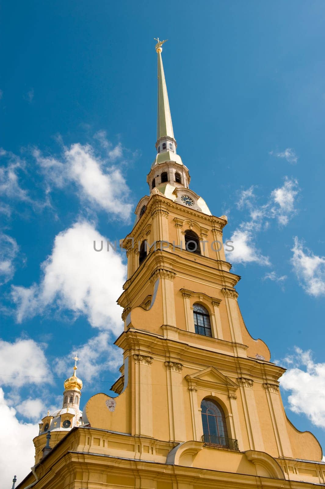St. Peter and Pavel&#039 s cathedral in the Peter and Paul Fortress in St.-Petersburg, Russia