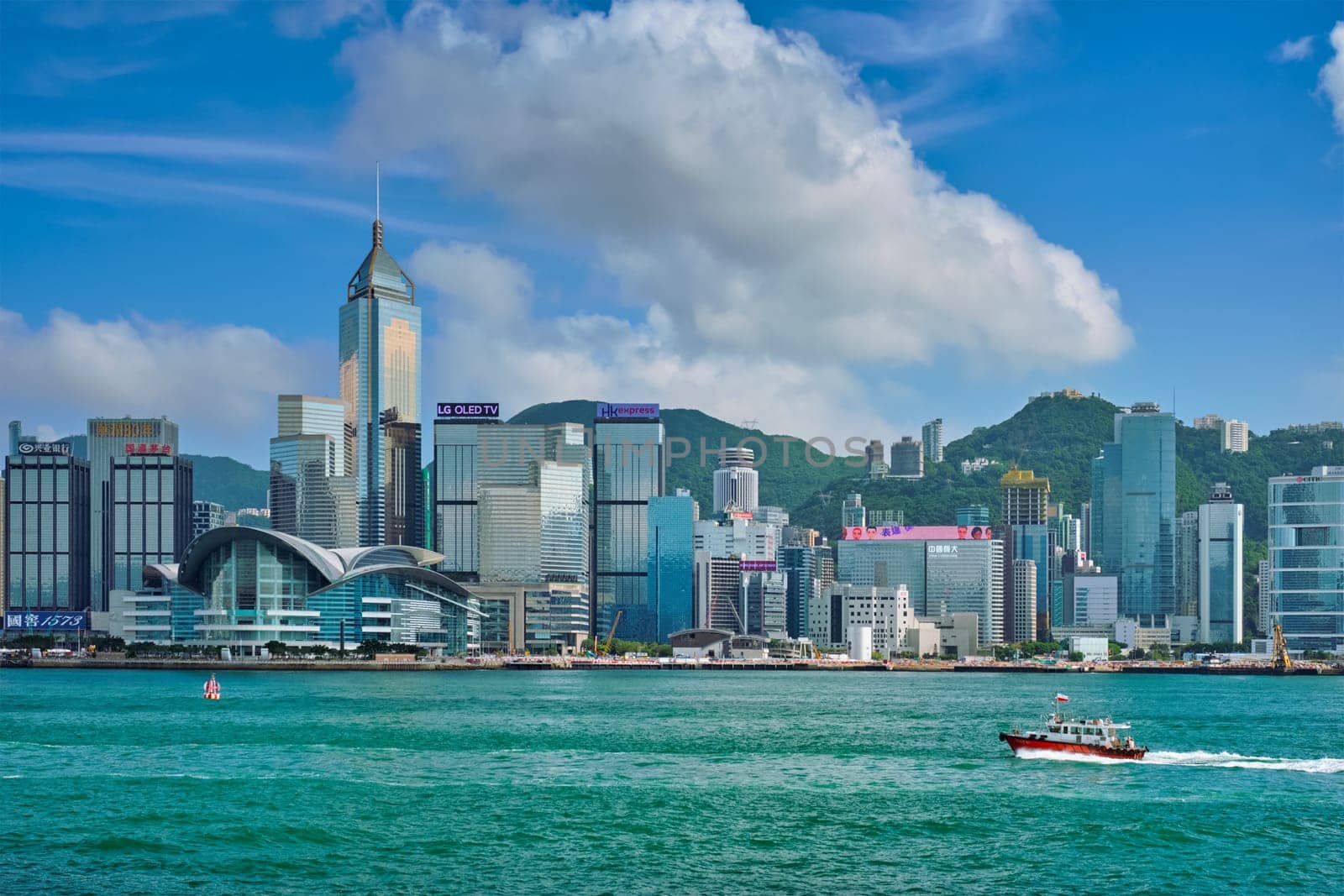 Hong Kong skyline. Hong Kong, China by dimol