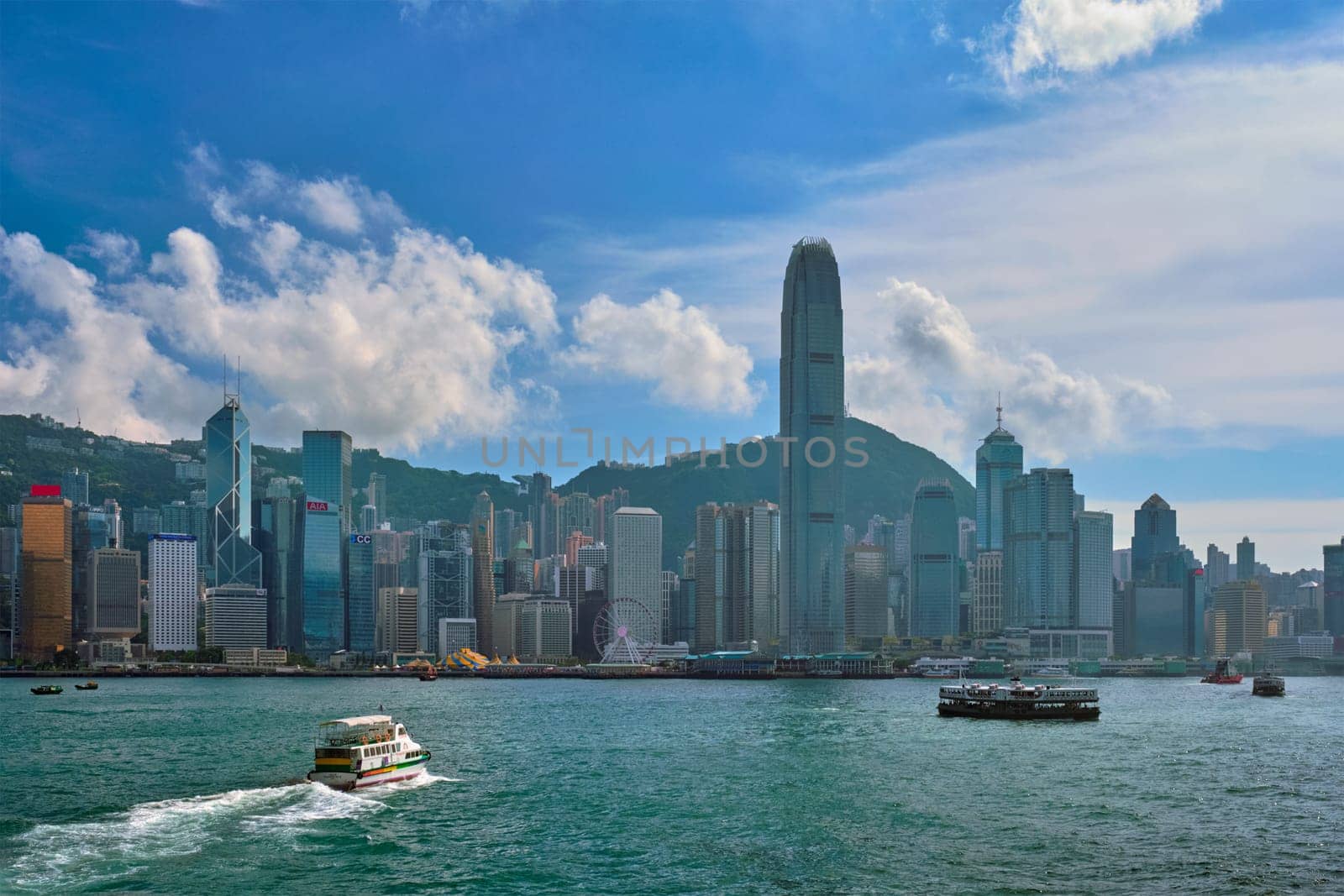 Hong Kong skyline. Hong Kong, China by dimol