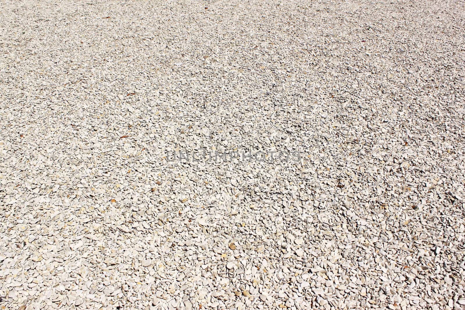 gravel embankments for roads or pedestrian walkways