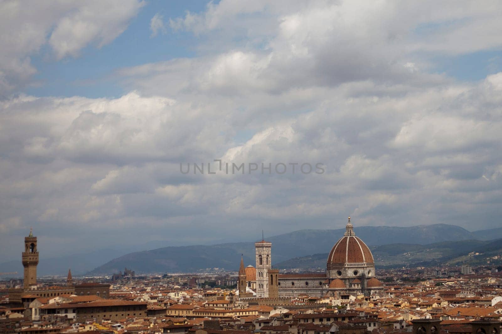 Panorama of Florence in Italy