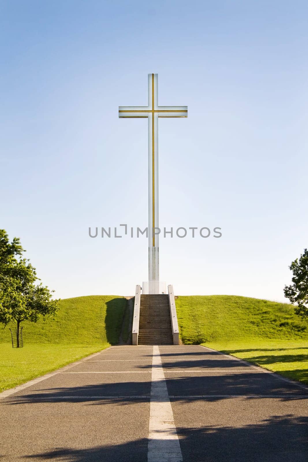 The Papal Cross in Phoenix Park, Dublin, Ireland. It was erected for the visit of Pope John Paul II, in September 1979 and it is a much loved tourist attraction.