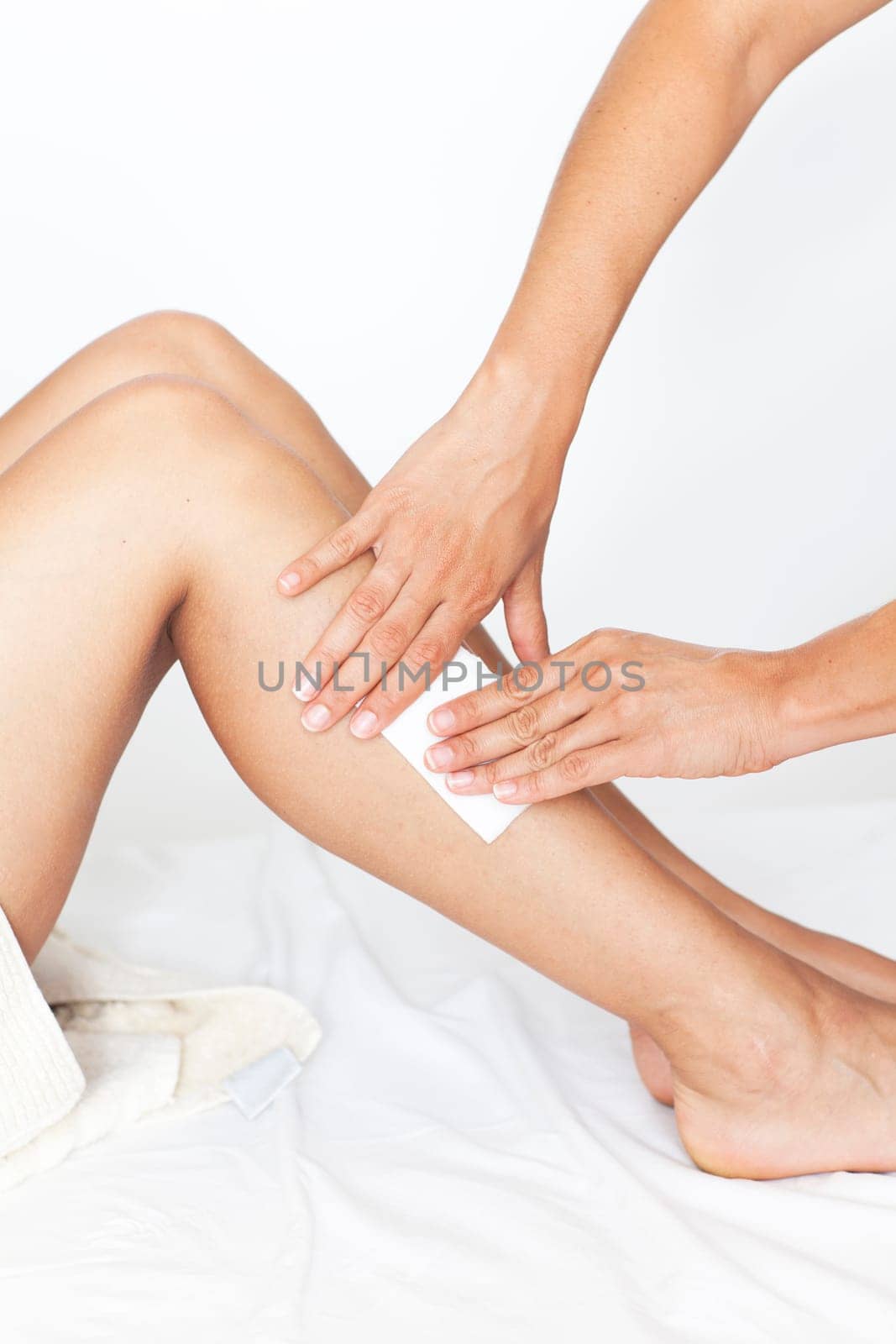 Depilation of the legs