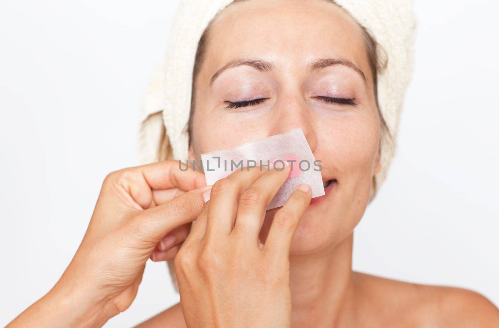Remove lady's beard