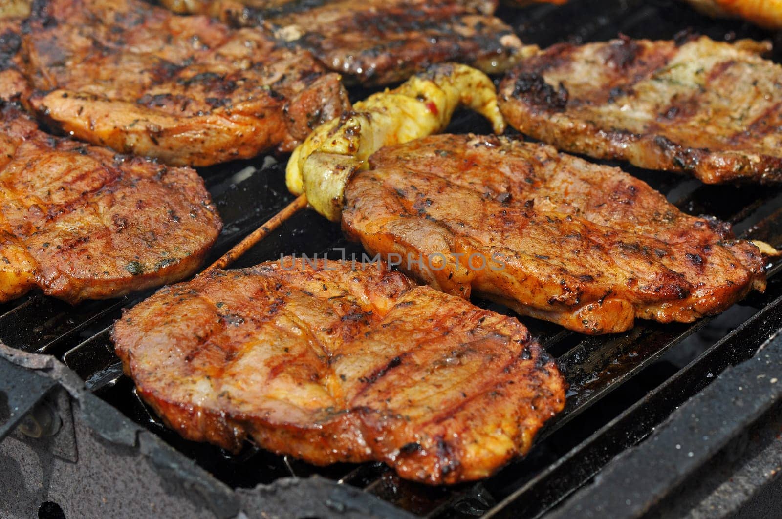 Grilled meat