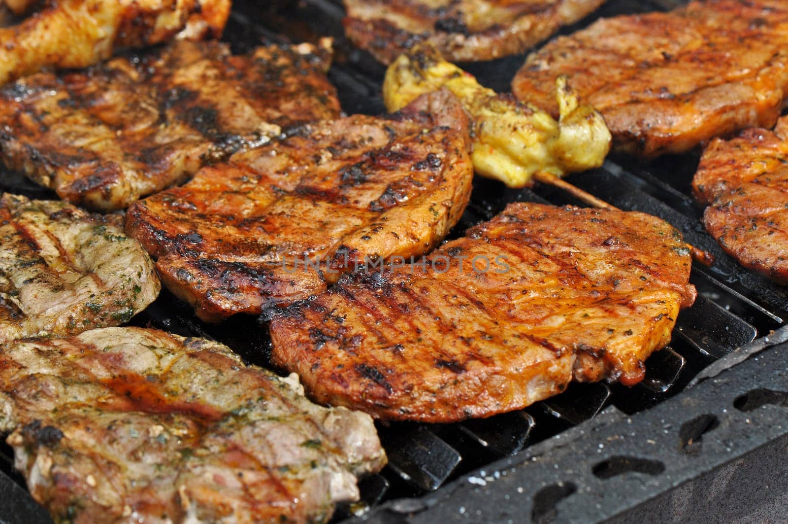 Grilled meat