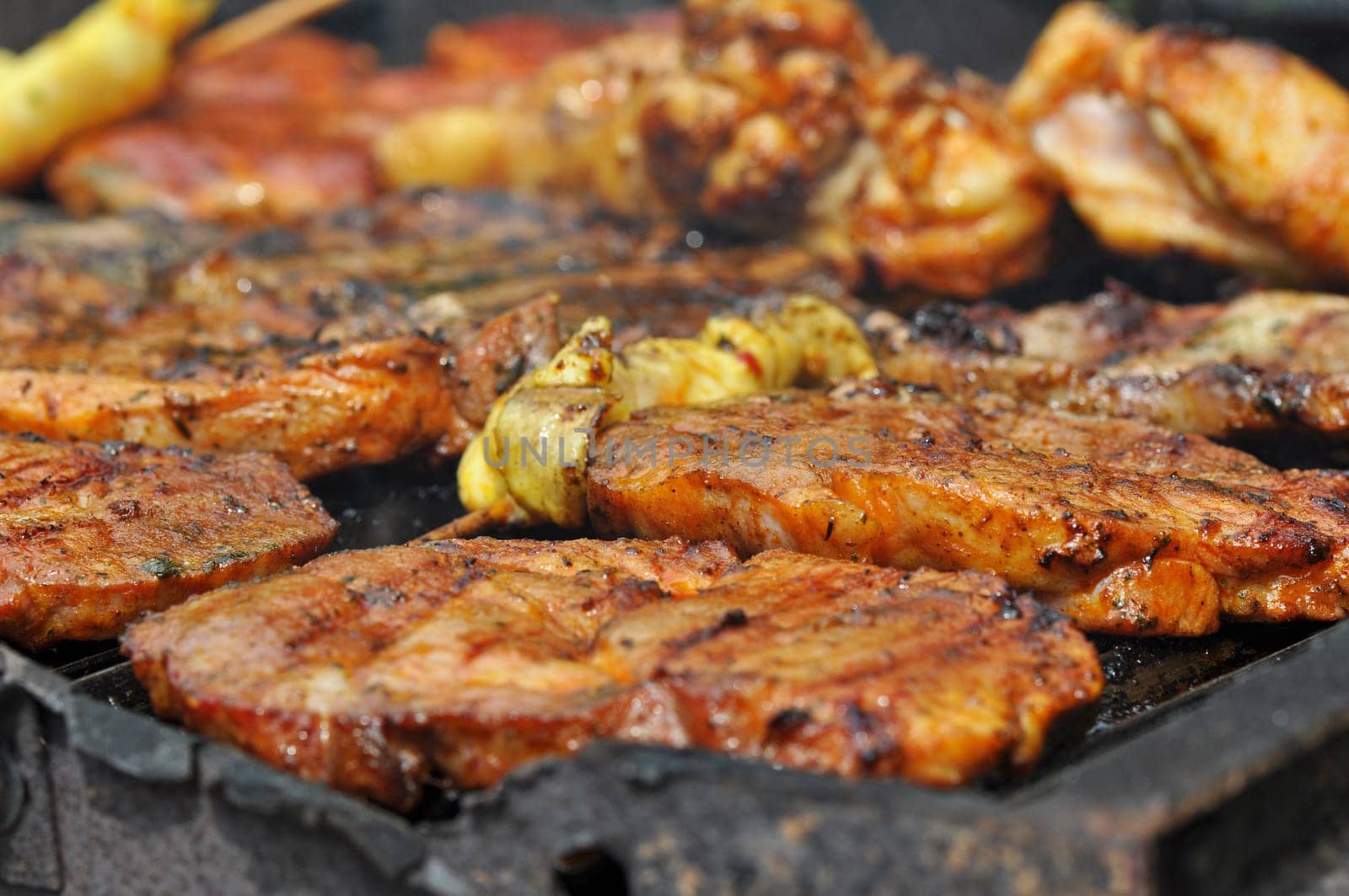 Grilled meat