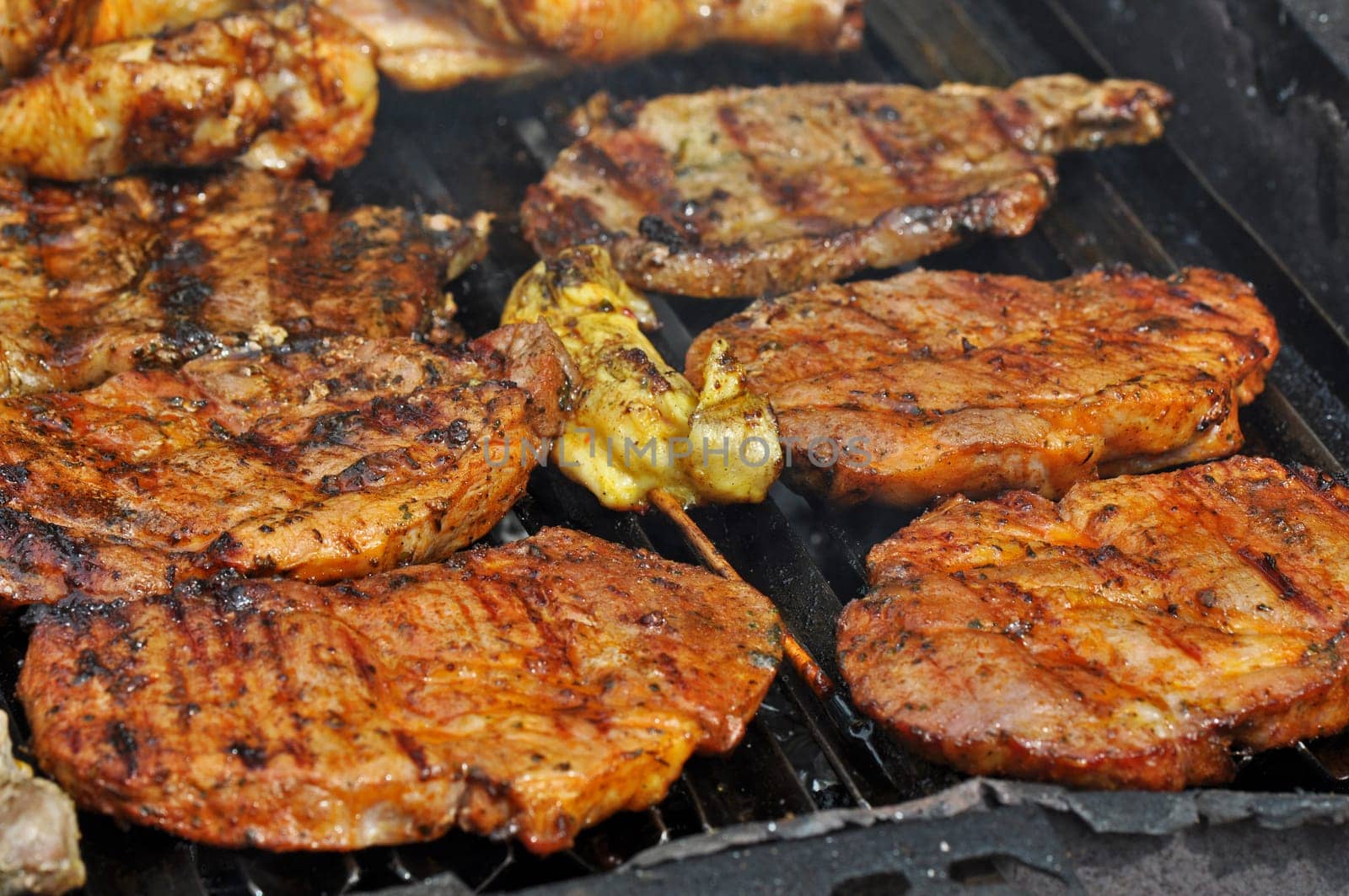 Grilled meat