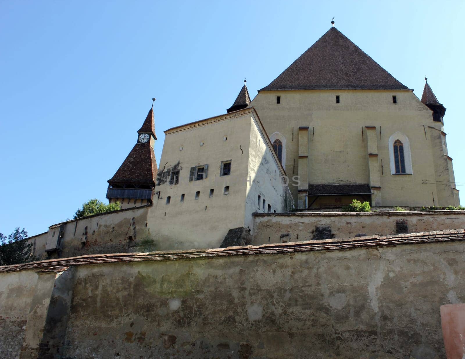 Fortified church of Biertan in Transylvania, Romania