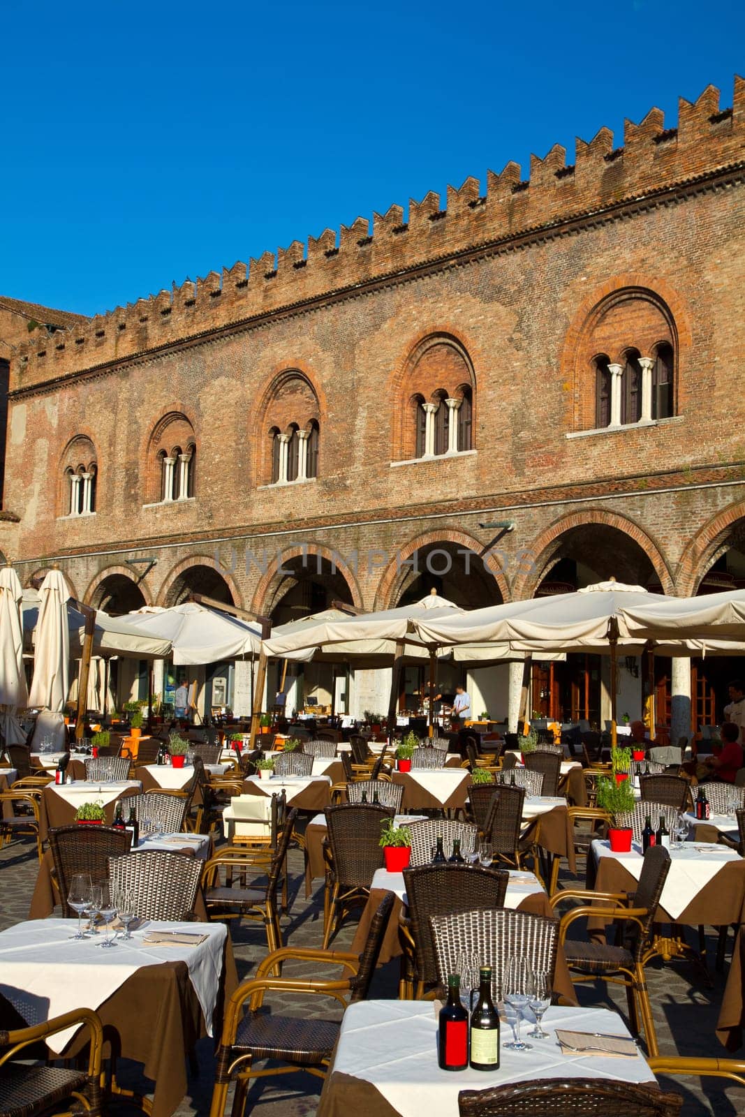 Ducal palace in Mantua, Italy