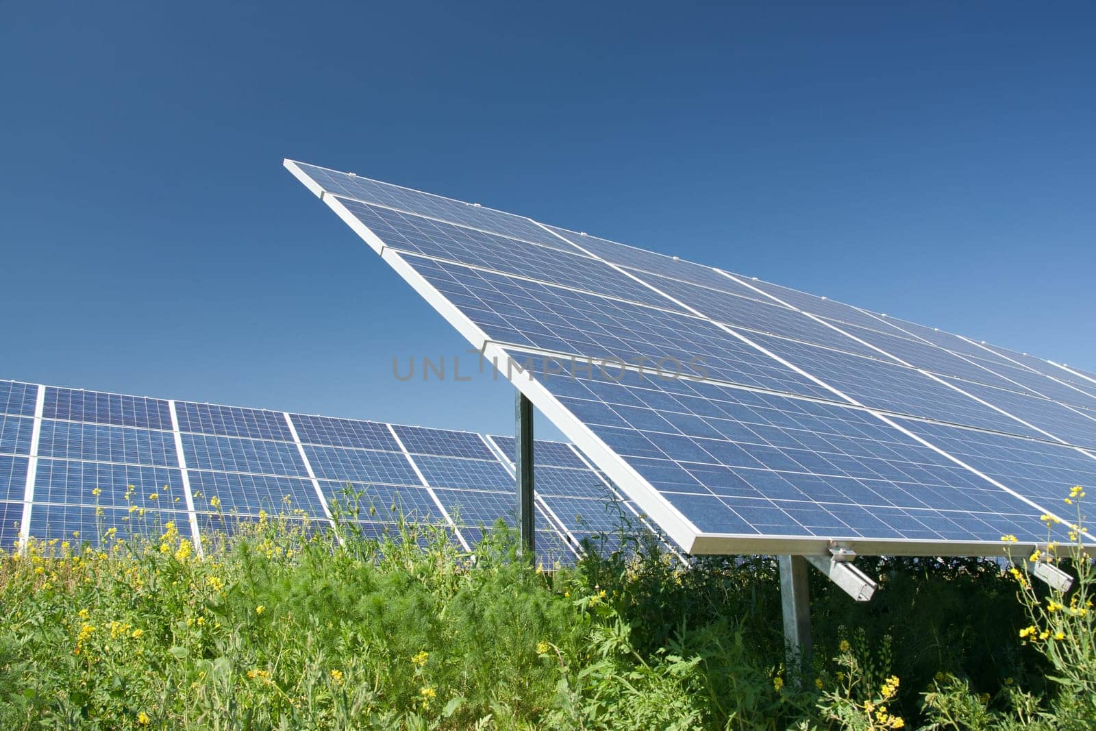 Solar power station - alternative energy