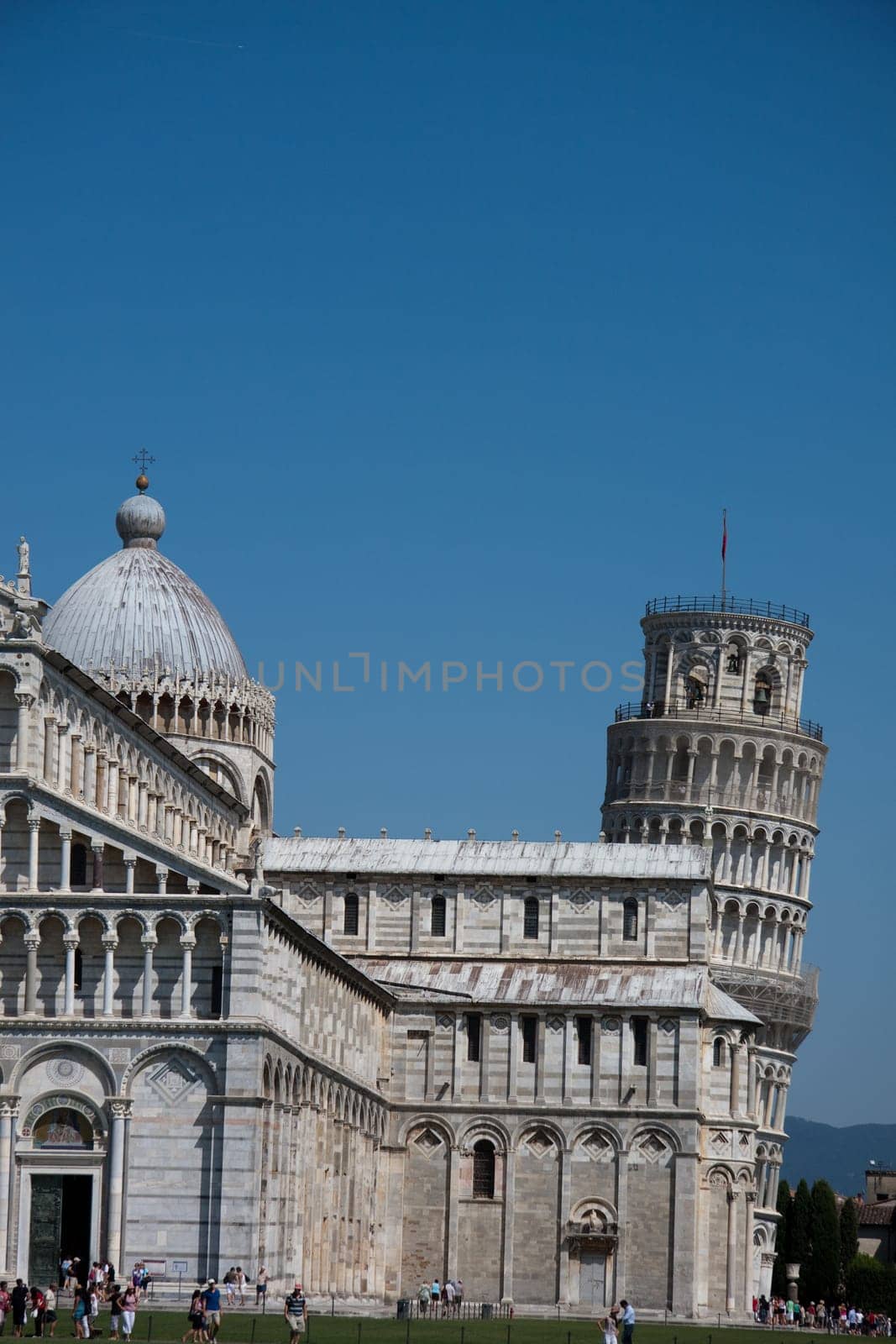 Famous buildings in Pisa