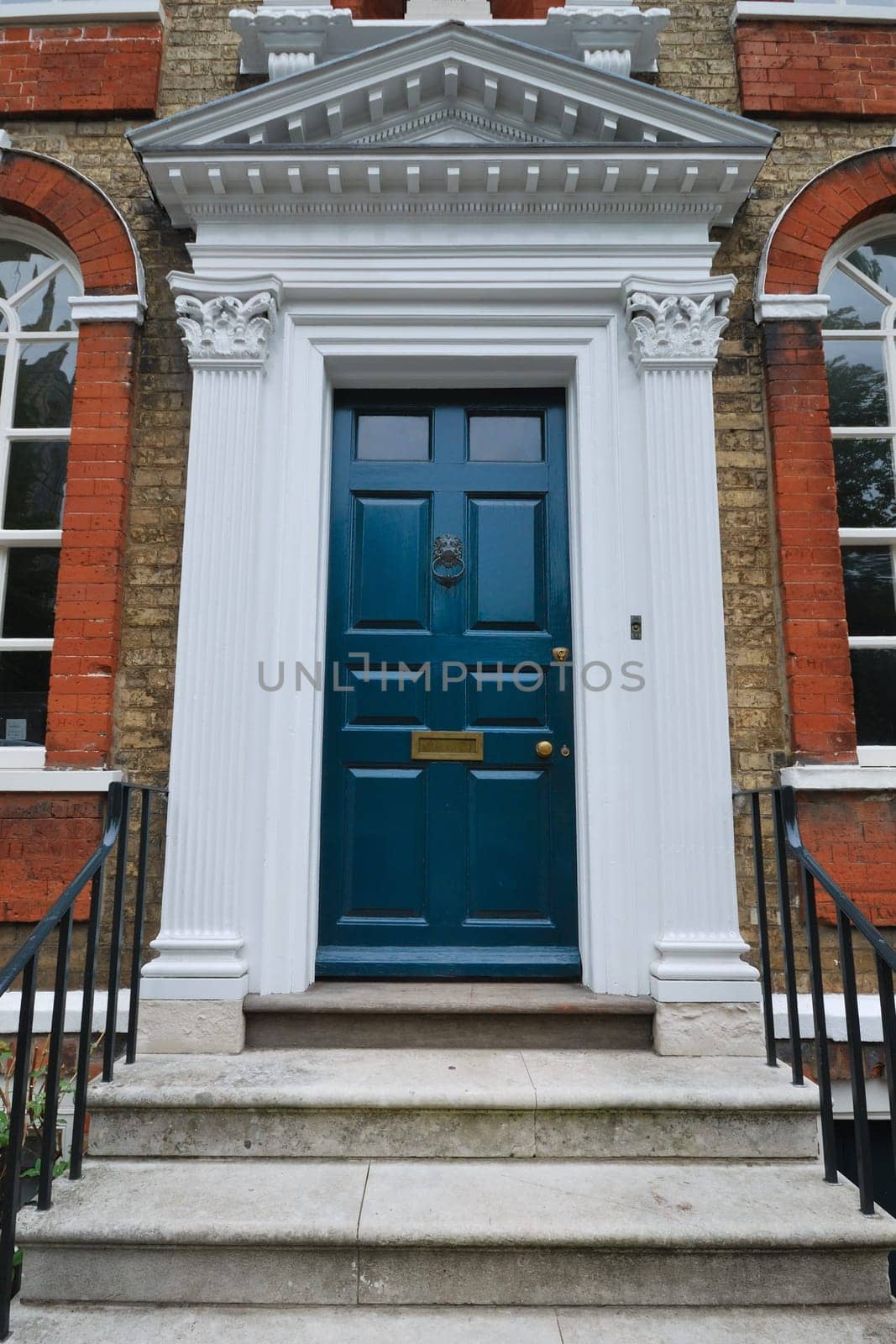 Georgian door entrance