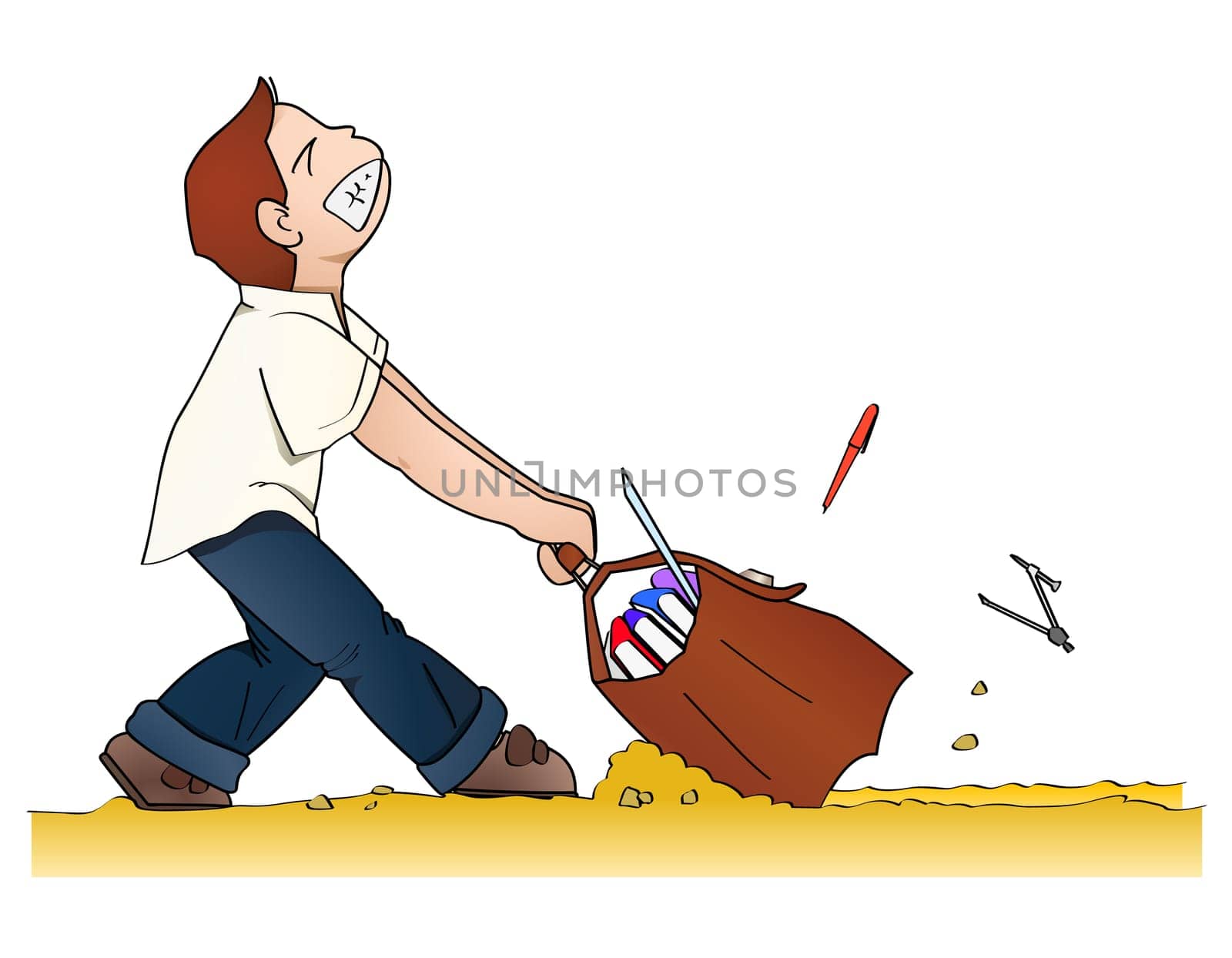 Back to school with the heavy bag