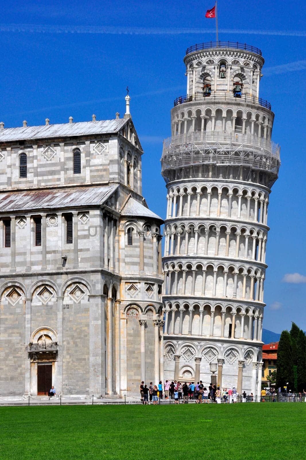 Leaning Tower of Pisa , in Italy